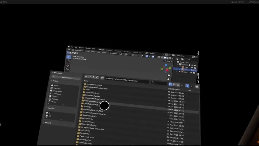 Experiencing Linux Spatial computing with StardustXR