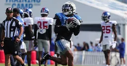 Lions vs. Giants joint practice Day 1 observations: Standouts on offense, defense