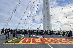 50 people arrested as protest shuts down Bay Bridge, CHP says
