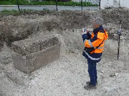 Archaeologists in France Have Discovered a 2nd-Century Roman Sarcophagus, Still Fastened Close With Lead Staples | Artnet News