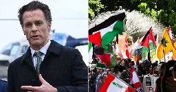 Pro-Palestine group slams premier's claim protests 'drain the public purse'