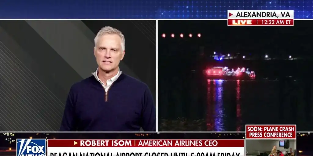 American Airlines CEO expresses 'deep sorrow' after midair collision | Fox News Video