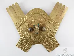 Chimu gold ornament for headdress, modern-day Peru, 14th-16th century AD