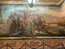 Got to visit the original John Brown mural today