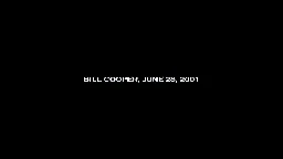 BILL COOPER'S FULL PREDICTION (BEST QUALITY)