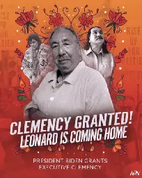 Leonard Peltier is Coming Home!