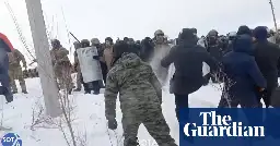 Hundreds of protesters clash with police in Russian republic of Bashkortostan