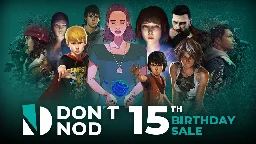 DON'T NOD 15th birthday sale