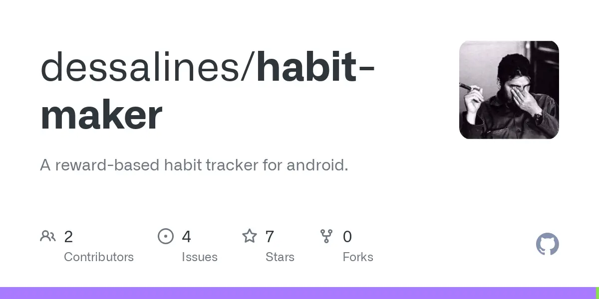 GitHub - dessalines/habit-maker: A reward-based habit tracker for android.