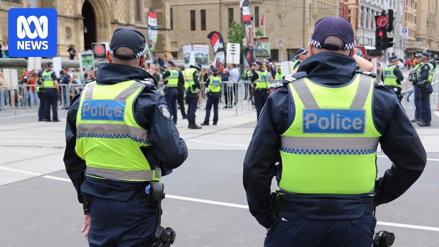 Victoria unveils ban on protester face masks, locks and glue