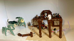 [Fanart] Lego Petranaki Arena and beasts