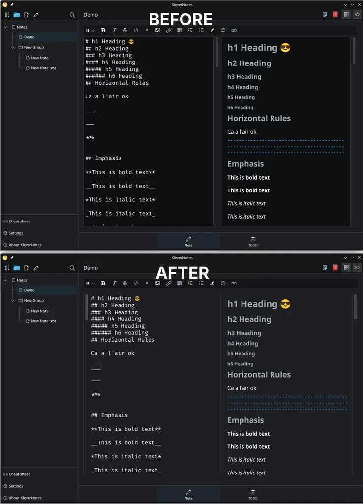 Klevernotes: UI changes, performance improvements and more!