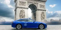 The use of Toyota's hydrogen car as official vehicle at Paris Olympics 'will damage reputation of 2024 Games'