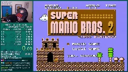 SMB2-J Warpless 8-4 in 21:13.9 / All Stages (FDS) in 35:52.1 - DOUBLE WR - kosmic on Twitch