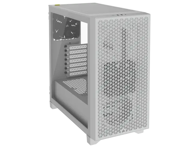 CORSAIR 3000D AIRFLOW Mid-Tower PC Case - White - 2x SP120 ELITE Fans - Four-Slot GPU Support – Fits up to 8x 120mm fans - High-Airflow Design - Newegg.com