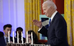‘I am a Zionist,’ says Biden at Hanukkah event, promises continued military assistance to Israel