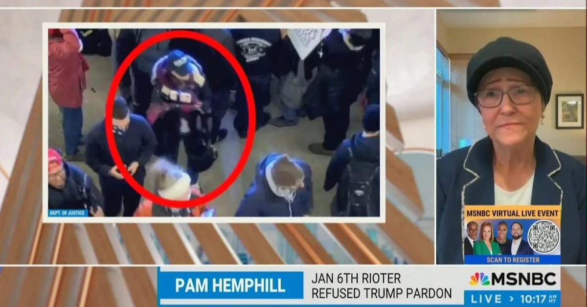 Jan 6 Capitol Rioter Tells MSNBC She Rejected Trump’s Pardon Because ‘It Was Not a Peaceful Protest, It Was An Insurrection’