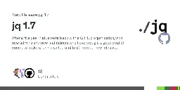Release jq 1.7 · jqlang/jq