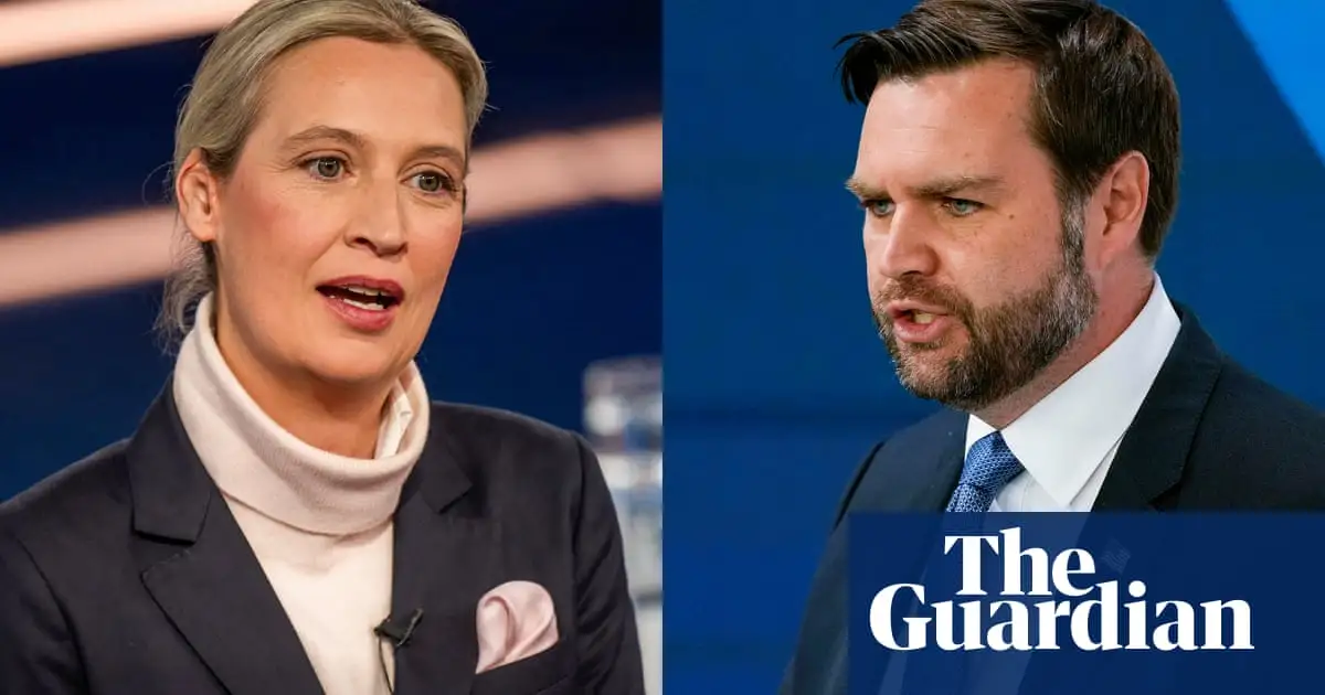 JD Vance breaks taboo by meeting with leader of Germany’s far-right party