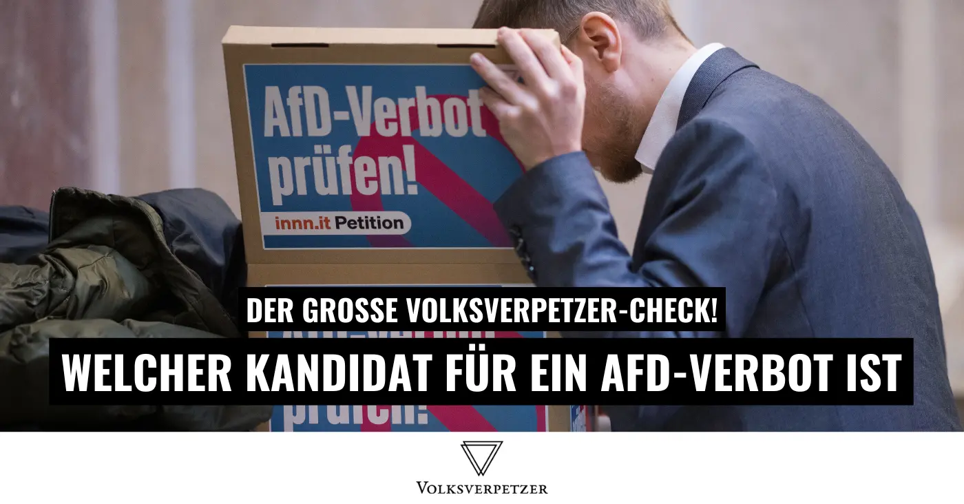 Finde heraus, wie dein Kandidat zum AfD-Verbot steht: Der Kandidierenden-Check