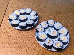 [Homemade] Tamago Sushi - Feddit