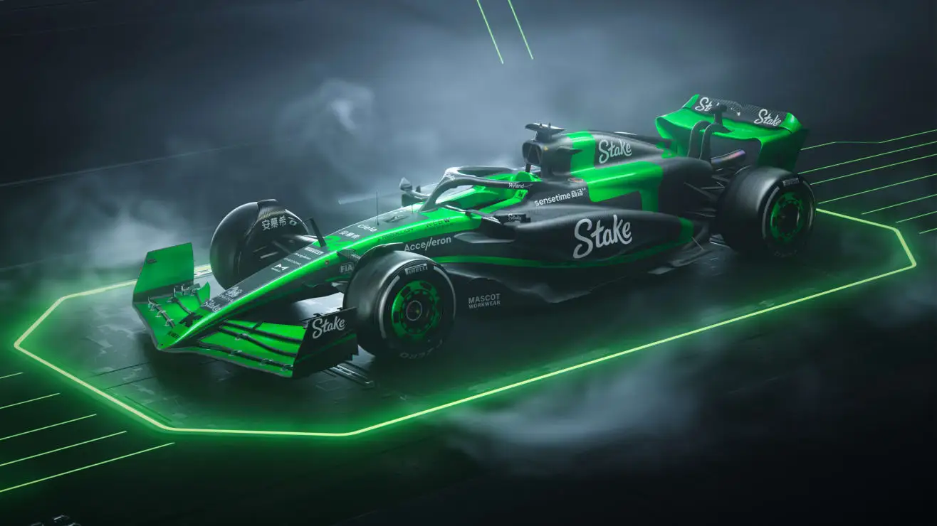 Kick Sauber show off dazzling livery on new 2024 car