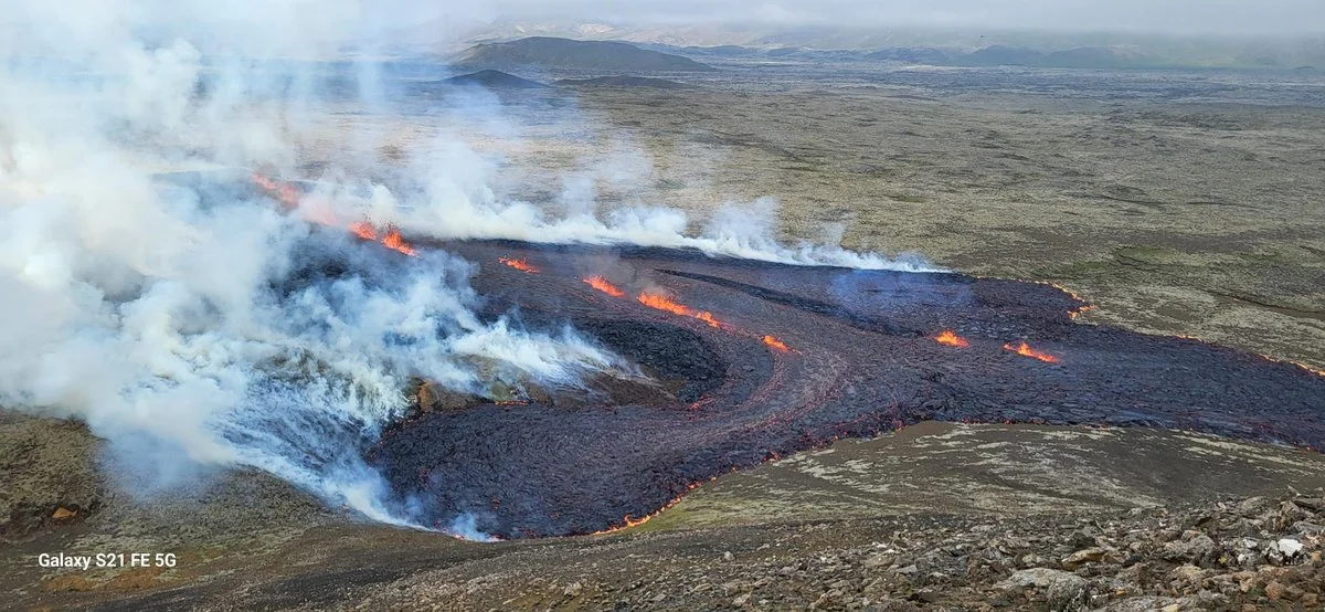 Eruption begins - RÚV.is