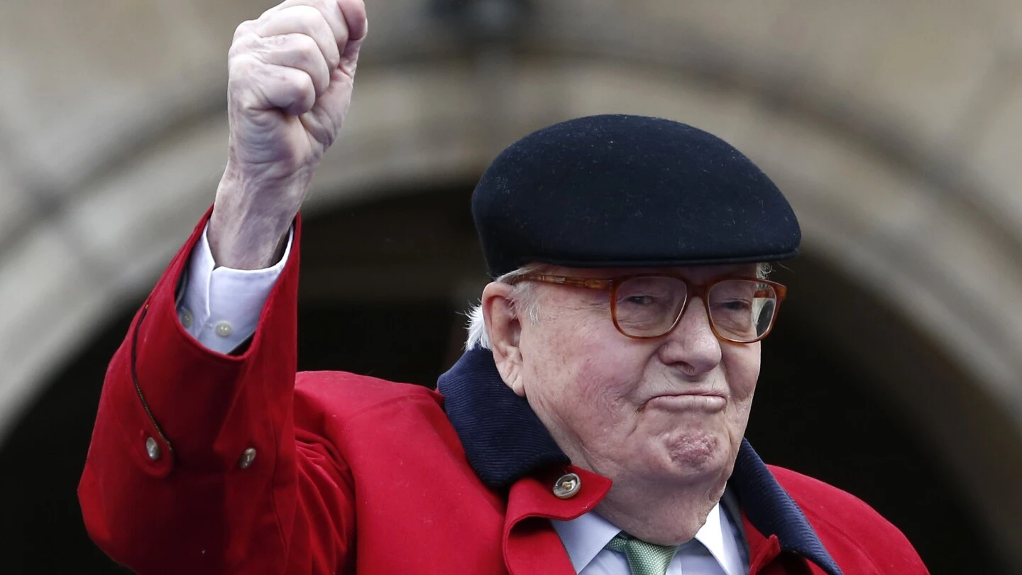 Jean-Marie Le Pen, French far-right leader known for fiery rhetoric against immigration, dies at 96